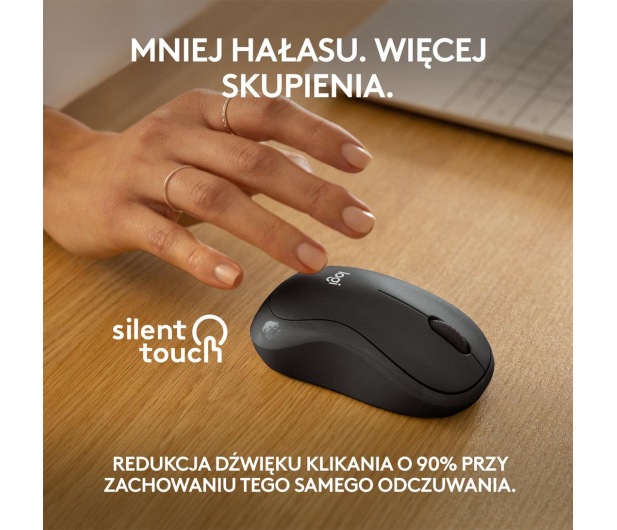 Logitech OUTLET - M240 Silent (czarna) - 1364706 - zdjęcie 7